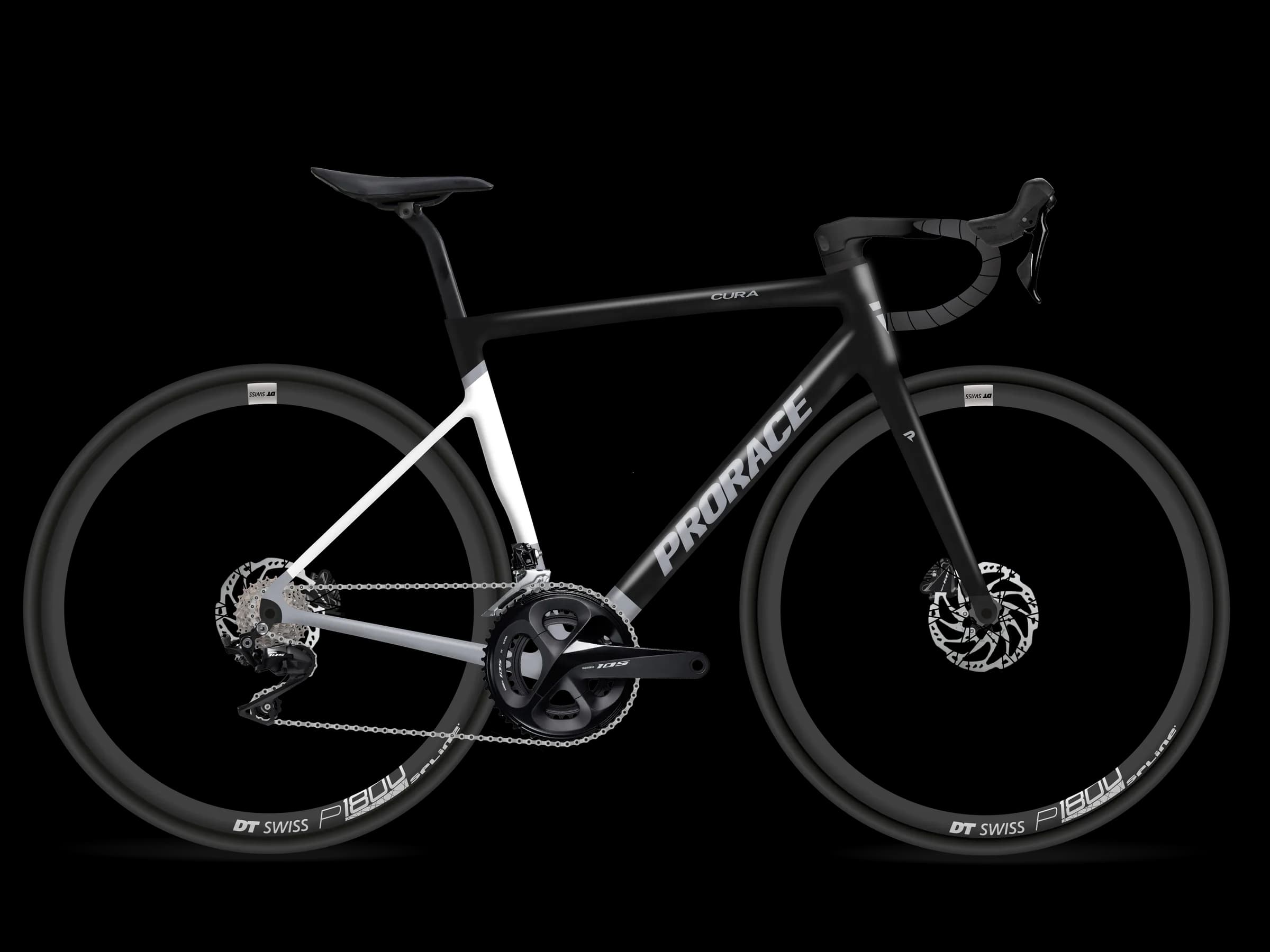 CURA — K902 — Zwart / Zilver / Wit